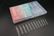 Гелевые типси 5XL экстрадлинные, балерина, 120 шт, 12 размеров, №05