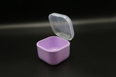 Sterilization Box for Manicure Bits, purple