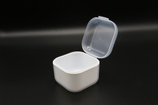 Sterilization Box for Manicure Bits, White