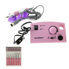 Apparatus for manicure and pedicure 35000 rpm ZS-602, pink