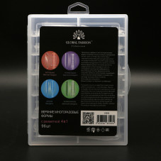Top Reusable Forms 4 in 1, with markings, 96pcs