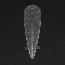 Top molds plastic 120 pcs,  stiletto, snake print Top molds plastic 120 pcs,  stiletto, snake print