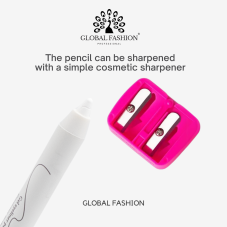 Gel eyeliner pencil, Global Fashion, 08, white Gel eyeliner pencil, Global Fashion, 08, white