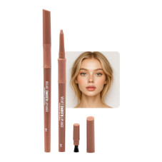 Creion-gel de buze, Global Fashion, velvet smooth lipliner, 01 Creion-gel de buze, Global Fashion, velvet smooth lipliner, 01