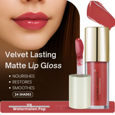 Стойкий, матовый блеск для губ Velvet lasting matte long lasting  lip gloss, Global Fashion, GF38006 #119