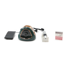 Manicure and pedicure machine 45000 rpm, 68W, M15 Green Manicure and pedicure machine 45000 rpm, 68W, M15 Green