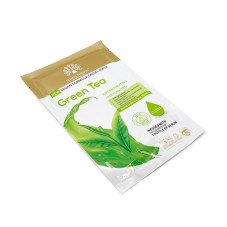 Маска для лица Global Fashion, зелёный чай, супер увлажняющий и балансирующий, 25 мл, 10 шт