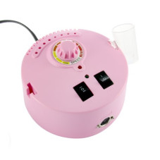 Freza profesionala ZS-605, Pila electrica unghii, 65W, 35000 rpm, culoare roz