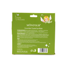 Mond'Sub Under-Eye Mask, Cucumber Crystal, 12 pieces