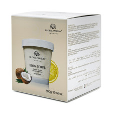 Скраб для тела, Global Fashion, Body Scrub, Coconut Lemon, 300g