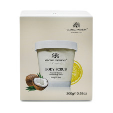 Скраб для тела, Global Fashion, Body Scrub, Coconut Lemon, 300g