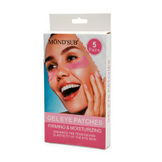 Mond'Sub Under-Eye Gel Patches, Firming and Moisturising, 5pairs