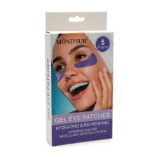 Гелевые патчи под глаза Mond'Sub, увлажняющие и освежающие, 5 пар Гелевые патчи под глаза Mond'Sub, увлажняющие и освежающие, 5 пар