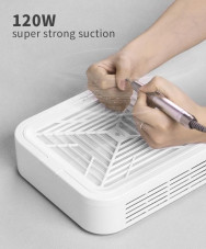 Вытяжка маникюрная, с фильтром GF007, 120w Вытяжка маникюрная, с фильтром GF007, 120w