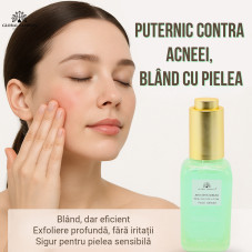 Ser Peeling cu acizi AHA+BHA, Global Fashion,  Aha+Bha Serum Peeling Solution Face Serum, 50 ml Ser Peeling cu acizi AHA+BHA, Global Fashion,  Aha+Bha Serum Peeling Solution Face Serum, 50 ml