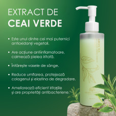 Demachiant de curățare, Green Tea Mountain Spring Makeup Remover, 200 ml Demachiant de curățare, Green Tea Mountain Spring Makeup Remover, 200 ml