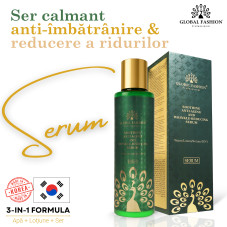 Ser calmant pentru netezire, anti-îmbătrânire și reducerea ridurilor, Global Fashion, 300 ml