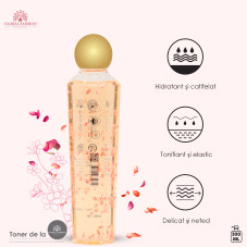 Tonic cu extracte din plante, peptide active, hidratare și fermitate, Global Fashion, Petal Toner Tonic cu extracte din plante, peptide active, hidratare și fermitate, Global Fashion, Petal Toner