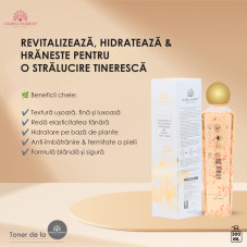 Tonic cu extracte din plante, peptide active, hidratare și fermitate, Global Fashion, Petal Toner Tonic cu extracte din plante, peptide active, hidratare și fermitate, Global Fashion, Petal Toner