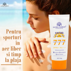 Cremă de protecție solară, Global Fashion, SPF 90+ PA+++, 50 g