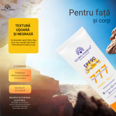 Cremă de protecție solară, Global Fashion, SPF 90+ PA+++, 50 g