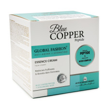 Крем-Эссенция Против Старения, Global Fashion, Blue Copper Peptide Anti-Aging Essence Cream, 30g