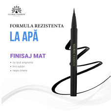 Eyeliner Global Fashion, Negru