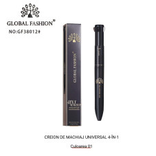 Creion de machiaj 4 în 1 Global Fashion, GF38012 #01
