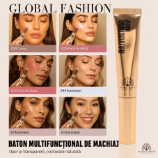 Fard de obraz, Creion de machiaj multifuncțional, Global Fashion, GM02