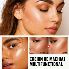 Fard de obraz, Creion de machiaj multifuncțional, Global Fashion, GM02