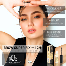 Gel fixator pentru sprâncene Brow SuperFix 12H