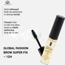 Gel fixator pentru sprâncene Brow SuperFix 12H
