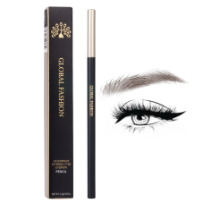 Водостойкий карандаш для бровей с очень тонкой текстурой Global Fashion, GF38018, #101 Darck Coffee