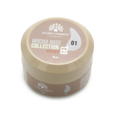 Гель для моделирования ногтей 15 гр, Mocha Rose Builder Gel 01