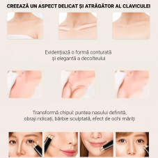 Stick duo 2în1 pentru față, corector + concealer, Global Fashion, GC01