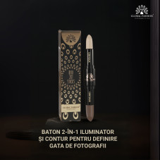 Stick duo 2în1 pentru față, corector + concealer, Global Fashion, GC01