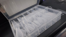 Reusable upper molds marked KOPER, arched almond, 120 pcs