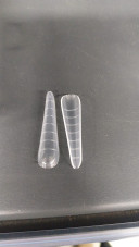 Reusable upper molds marked KOPER, arched almond, 120 pcs