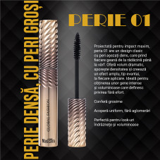 Mascara pentru gene Magic Curl Global Fashion, GF38015, #01
