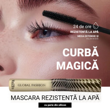 Mascara pentru gene Magic Curl Global Fashion, GF38015, #02