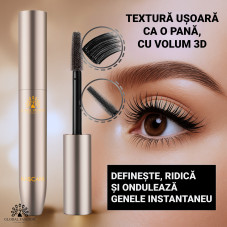Rimel pentru gene, Global Fashion, Ocean Dense Mascara, Negru, GM1