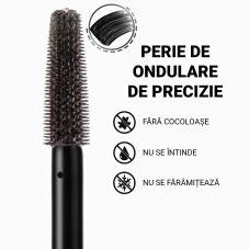Rimel pentru gene, Global Fashion, Ocean Dense Mascara, Negru, GM1