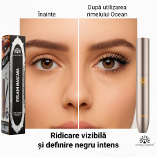 Rimel pentru gene, Global Fashion, Ocean Dense Mascara, Negru, GM1