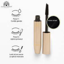 Rimel pentru gene, Global Fashion, Ocean Dense Mascara, Negru, GM1