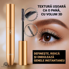 Rimel pentru gene, Global Fashion, Ocean Dense Mascara, Negru, GM2