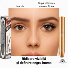 Rimel pentru gene, Global Fashion, Ocean Dense Mascara, Negru, GM2
