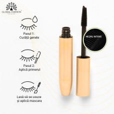 Rimel pentru gene, Global Fashion, Ocean Dense Mascara, Negru, GM2