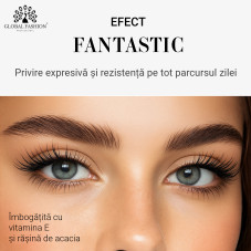 Rimel pentru gene, Global Fashion, Ocean Dense Mascara, Negru, GM2