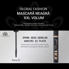 Mascara pentru gene Global Fashion XXL, GF38001, #02