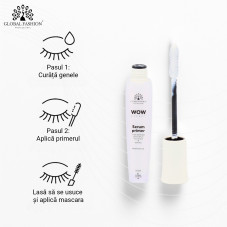 Bază pentru rimel, Serum Primer 5D Wow Effect, GF4003